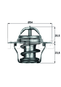 MAHLE mahle termostat bora caddy golf passat polo t5 sharan octavia fabia toledo ibiza cordoba a3 a4 a6 tt 87c tx1487d