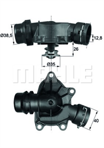 MAHLE mahle termostat 88 c e38 39 530d 730 d 98 m57d30 ti 26 88