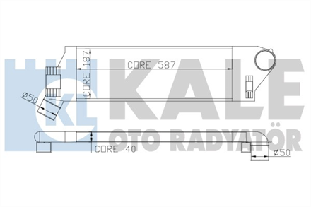 KALE OTO RADYATÖR kale intercooler renault megane ii scenic ii grand scenic ii al pl brz 348300 3