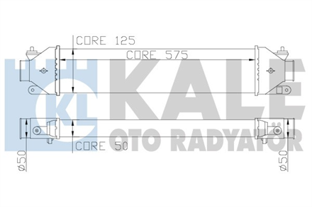 KALE OTO RADYATÖR kale intercooler alfa romeo giulietta mito al pl brz 346400 3