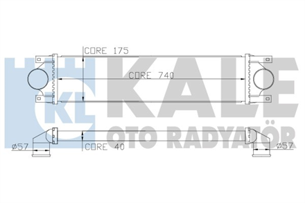 KALE OTO RADYATÖR kale turbo radyatoru 738x1753x40 movano master ii 19 dti 25 dci 06 f9q g9t g9u 345100