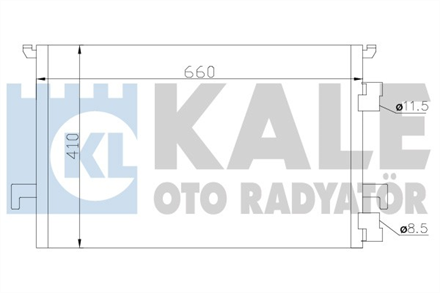 KALE kale klima radyatoru 660x410x16 vectra c 20 d 22 d 02 y20dth y22 dth signum y20dth 388900