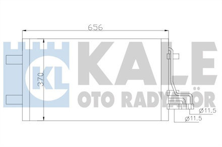 KALE OTO RADYATÖR kale kondenser al al c max focus c max focus ii 386100 2