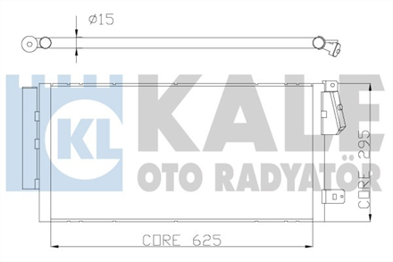 KALE OTO RADYATÖR kale klima radyatoru kurutuculu fiat doblo 2010 opel combo 2012 13 dmtj16 dmtj20 dmtj 669x293x16mm 378300