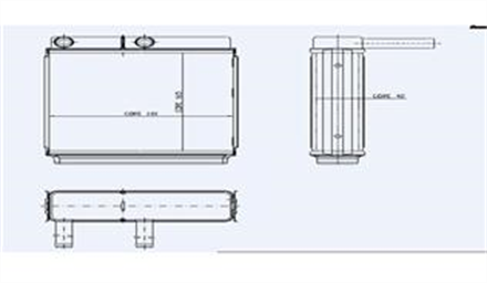 KALE kale kalorifer radyatoru karsan j9 brazing 0481811ab