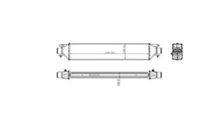 KALE kale turbo radyatoru 580x132x50 linea 14t 16 mtj 07 010cac030