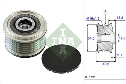 INA ina alternator kasnagi rulmanli clio iii kangoo megane ii modus scenic twingo note micra qashqai 15 dci 535010210 2