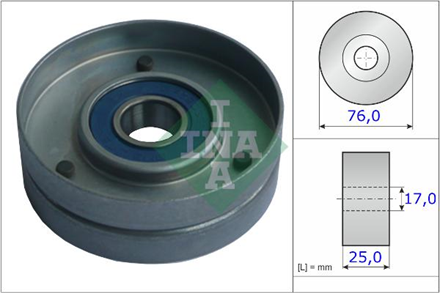 INA ina alternator rulmani passat 25 tdi 98 531075130