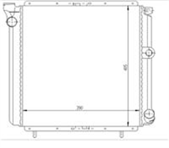 ORIS oris radyator exp r9 r11 360x370x18 aleminyum mrn002