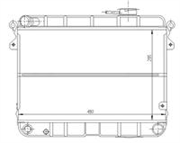 ORIS oris radyator m131 em ym 470x292x34 mfi051