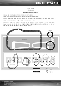 OTOCONTA otoconta motor takim contasi alt skt keceli express karterli 40113265 laguna megane 18 20 19 f8q f3p f3r em 40113004s
