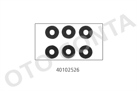 OTOCONTA otoconta subap kapak pul contasi rondelali r9 r12 c1j 700 40102526