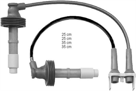 HELLUX hellux bujibobin kablosu lgn safrane ii 20I 16v n7q 95 01 volvo s40 3314