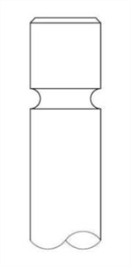 GUNES gunes supap emmeeksoz citroen c elysee p301 12v in 6 ex 6 0860 0861