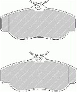 FERODO ferodo fren balatasi on 145mm range rover 94 fdb980