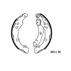 BOSCH bosch pabuc balata renault clio ii 15 dci 01 07 986487627 3