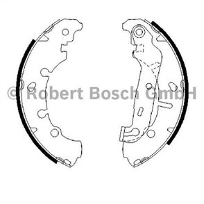 BOSCH bosch papuc balata ford fiesta vi 96 986487599 3