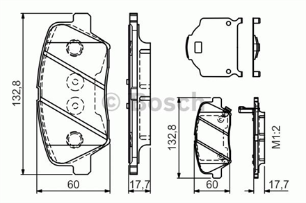 BOSCH bosch disk balata on 0986495343