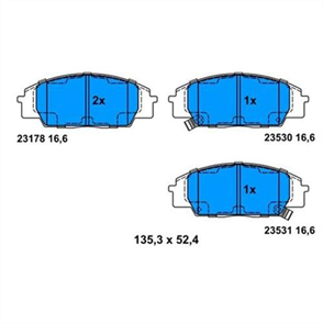 BOSCH bosch disk balata on 0986494311