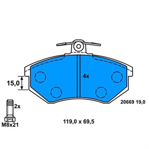 BOSCH bosch disk balata on 0986494021