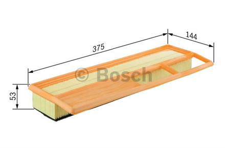 BOSCH bosch hava filtresi albea doblo 13 jtd 03 f026400002