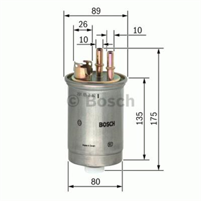 BOSCH bosch yakit dizel filtre 0450906357