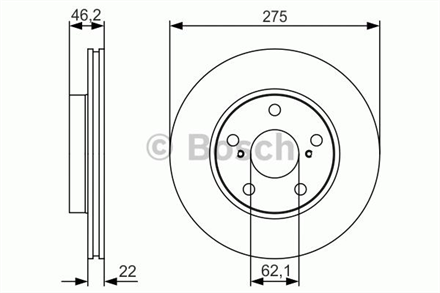 BOSCH bosch fren diski on 0986479r97