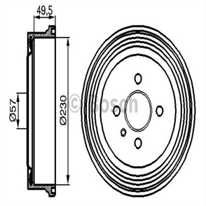 BOSCH arka kampana astra gh 98 02 combo c