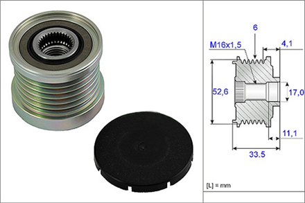 BOSCH bosch alternator serbest hareketi mito 13 08 199 a3000 f00m991305