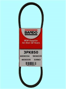 BANDO bando kanalli kayis nissan toyota yaris 13 16v 99 05 38353 3pk850