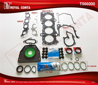 ROYAL royal motor takim conta reinz kecelisubplast supap kapak contasiz fiesta v 14 16v t566000