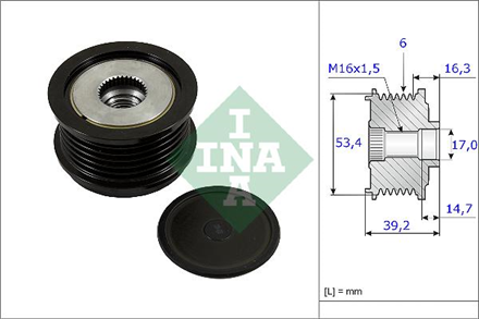 INA ina alternator rulmani focus iii 20 tdci 10 535023610