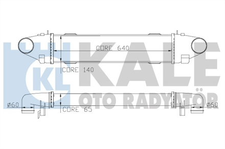 KALE OTO RADYATÖR kale turbo radyatoru intercooler mercedes benz 250 350 c180 c250 c320 c350 al pl brz 626x142x62 347800