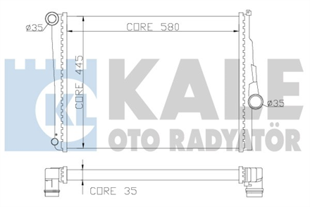 KALE OTO RADYATÖR kale radyator bmw 3 e46 z4 e85 al pl brz 354400 3