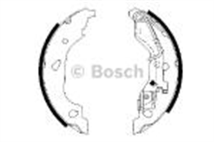 BOSCH bosch pabuc balata fiat punto 13 jtd 07 03 986487596 3