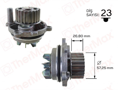 THERMAX thermax devirdaim golf iv v 05jetta passat 06 10a3 03a400 10 octavia 16 20fsi akl bfq bse alz t 1166