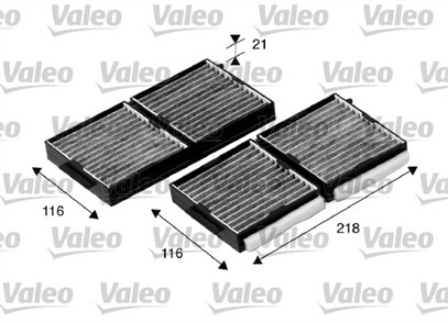 VALEO valeo kabin filtresi 2li tk mazda premacy626 pa 698891
