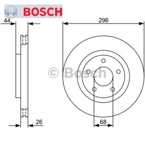 BOSCH bosch fren diski on 29626 24mm 0986479358