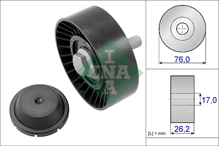 INA ina alternator rulmani golf vi 12 tsi 10 532063210