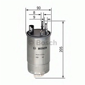 BOSCH bosch yakit dizel filtre f026403761