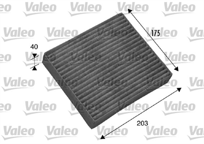 VALEO valeo kabin filtresi mitsubishi colt vi pa 715603