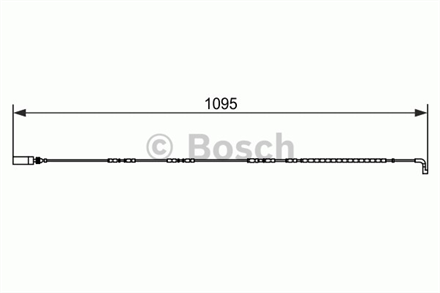 BOSCH bosch disk balata ikaz kablosu 1095 mm 1987473069