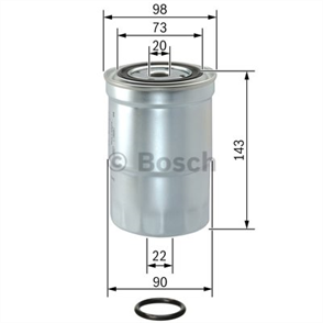 BOSCH bosch yakit dizel filtre 1457434459