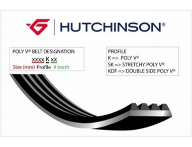 HUTCHINSON hutchinson triger kayisi 178x250 toyota avensis 20d 16v 99 06 corolla 20d 00 ct1043 178htp25