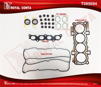 ROYAL royal ust takim conta skt kecelisubplast focus ii 16 16v 03 07 100hp t595694