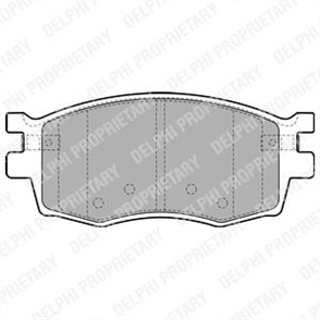 DELPHI disk fren balata on hyundai accent 2005 2010 hyundai i20 2008 