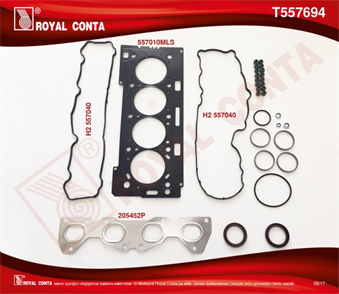 ROYAL royal ust takim contasi skt kecelireinz slastikli p206 p207 p307 p308 16 16v tu5jp4 t557694