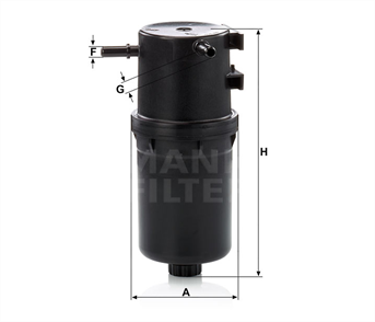 MANN-FILTER yakit filtresi volkswagen amarok 20 tdi  9