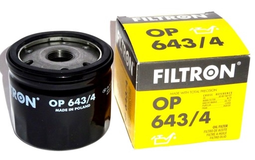 FILTRON  yag filtresi renault clio iii fluence dacia duster logan 15 dci en0986tf0148 op643 4 4