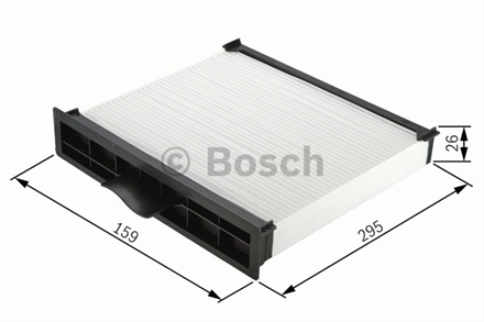 BOSCH bosch standart kabin filtresi 1987432002